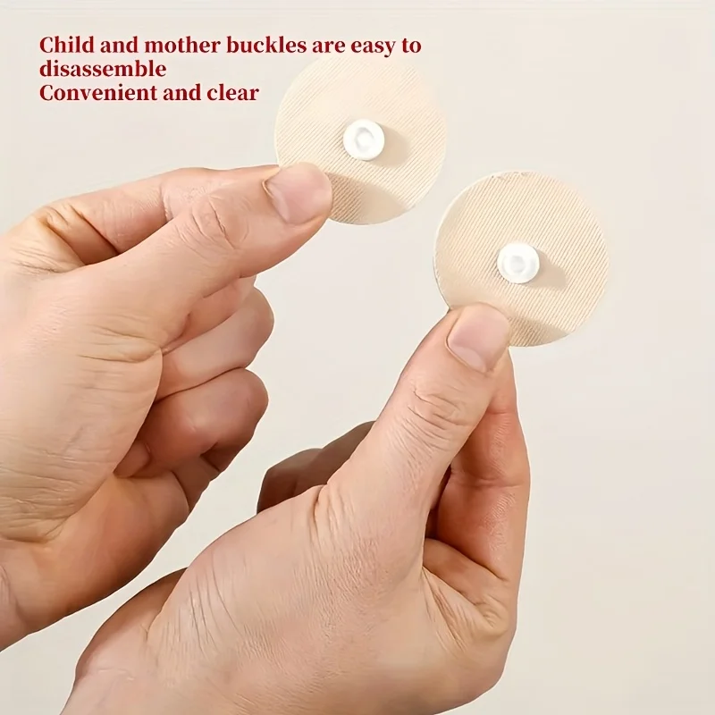 10 قطع من وسادات البساط المضادة للانزلاق |   لاصق قوي من النايلون، سهل الاستخدام، مقابض سجادة آمنة، ملصقات أرضية مزخرفة