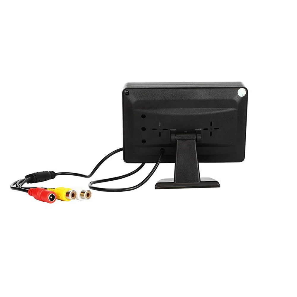 ABS DC 9V-36V 4.3 Inch TFT LCD Rearview Monitor Car Rear View Camera Reversing Parking System Kit Without Camera