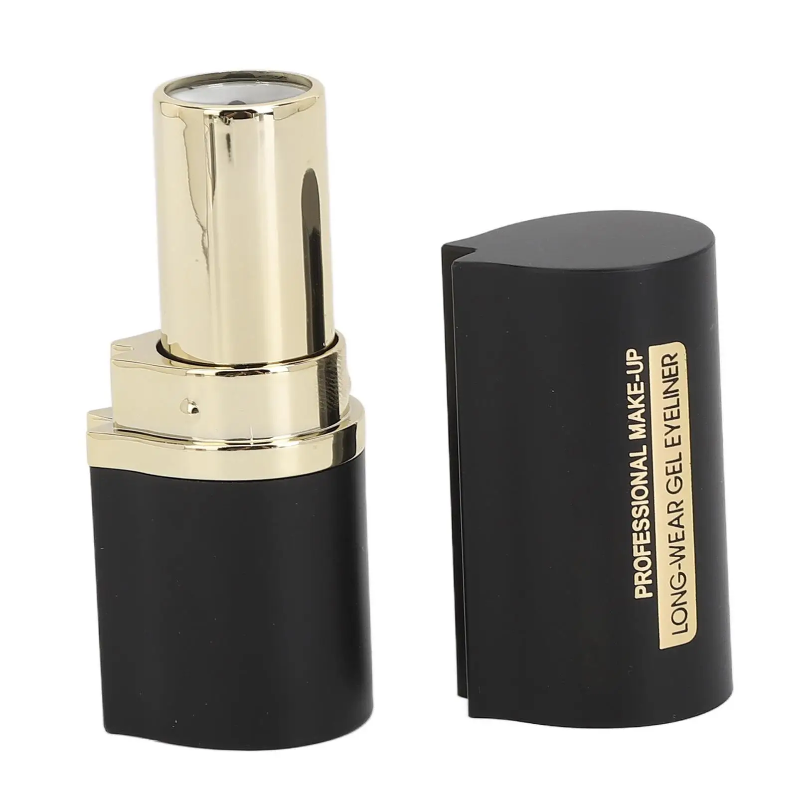 مجموعة جل محمولة بخطوط ناعمة سوداء ورمادية، أدوات مكياج احترافية مقاومة للتلطخ وسهلة الاستخدام