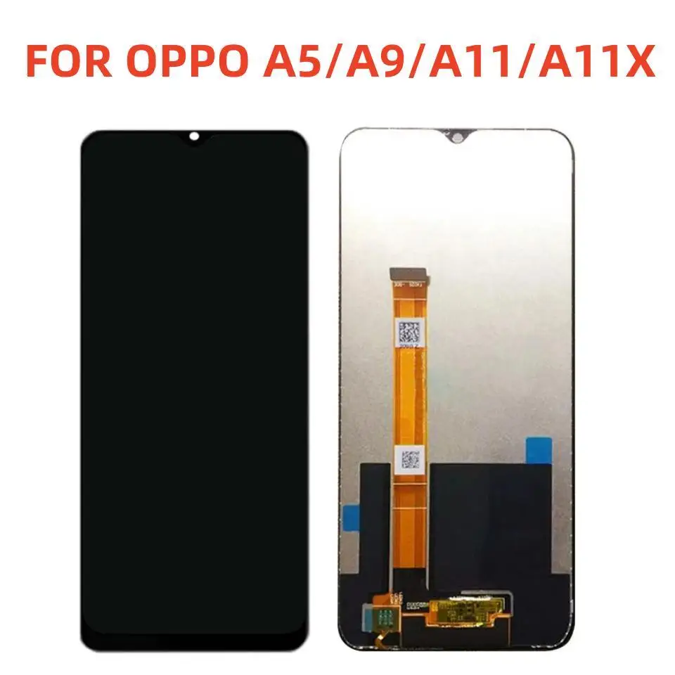 

Black Original For Oppo A11 / A11x 2019 / A5 / A9 (2020) CPH1937 CPH1939 CPH1931 LCD Display Touch Screen Digitizer Assembly