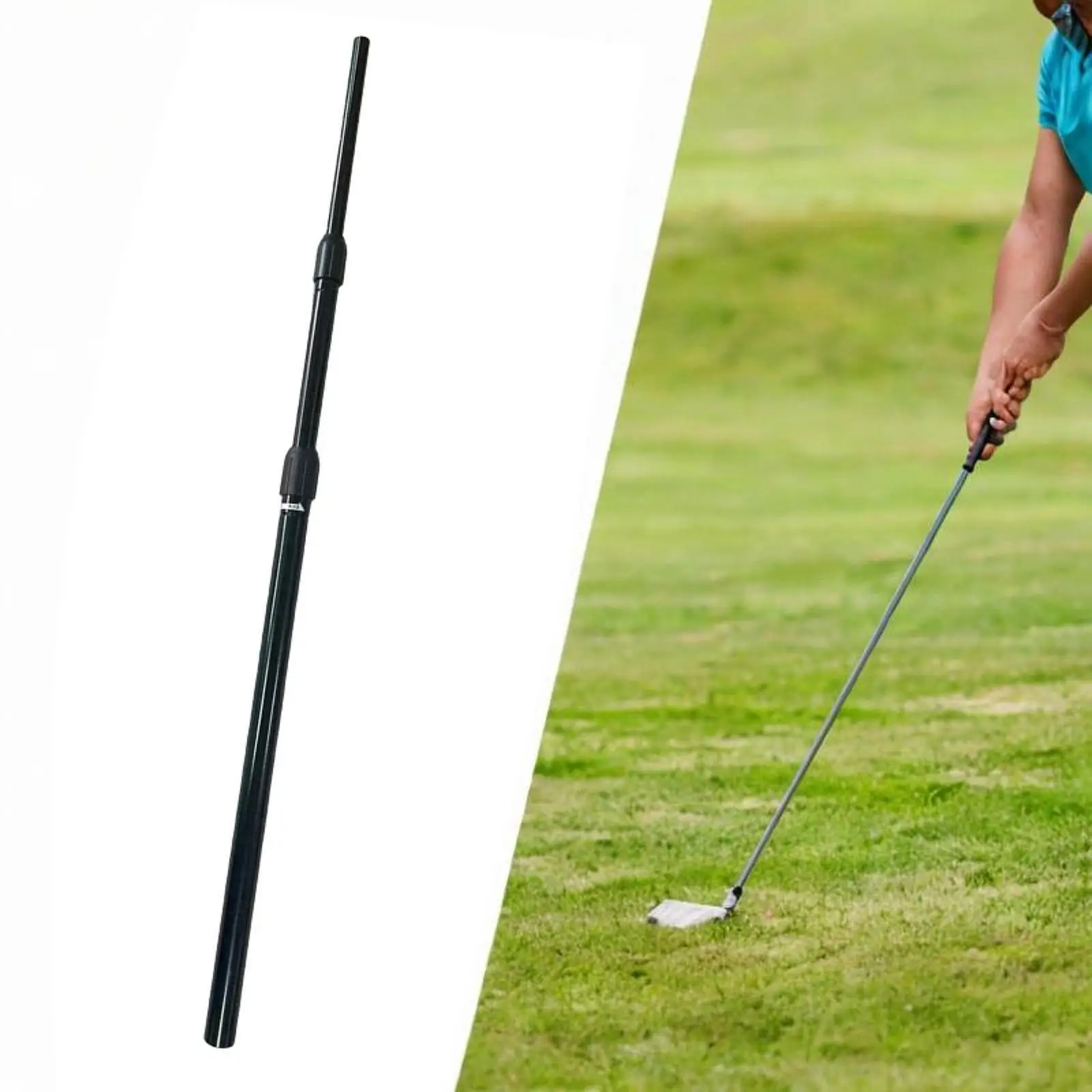 Three Section Telescopic Shaft Golf Putter Professional Length Adjustment
