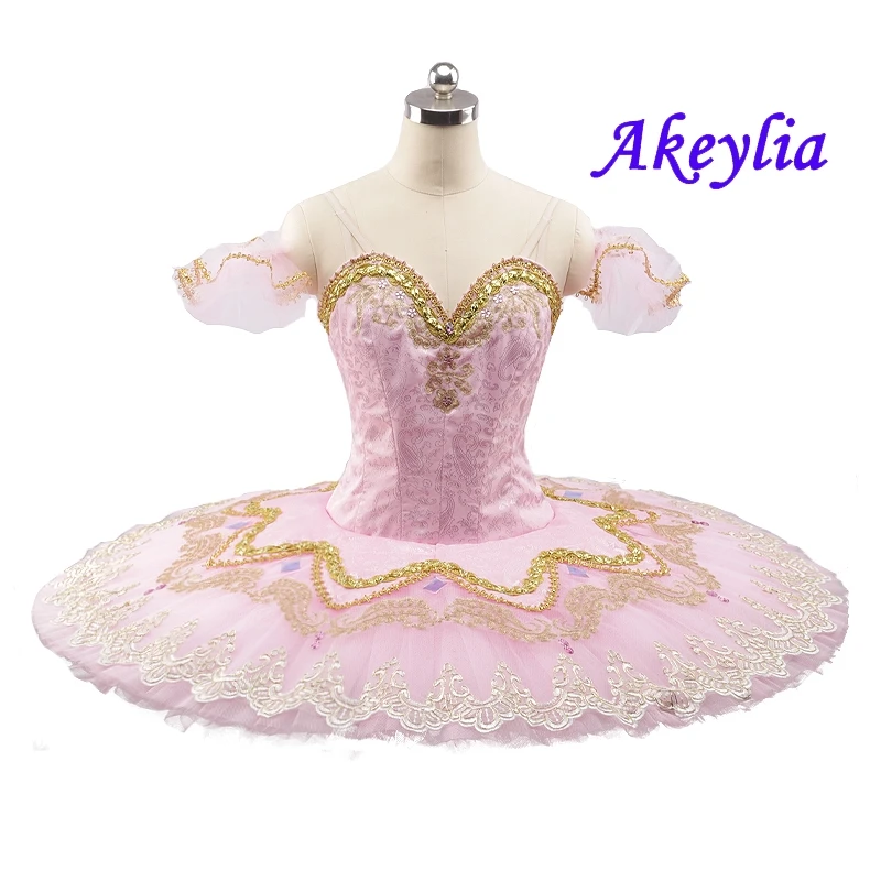 

Nutcracker professional Ballet Tutu YAGP No elasticity Jacquard fabric Classical Platter pancake Tutu ballet custom Child 0162