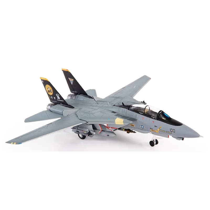 

JC WINGS Diecast 1/144 Scale US Navy F14 Fighter Jet Model F-14D Bomb Cat Squadron VF-31 Collectible Toy Ornament Gift