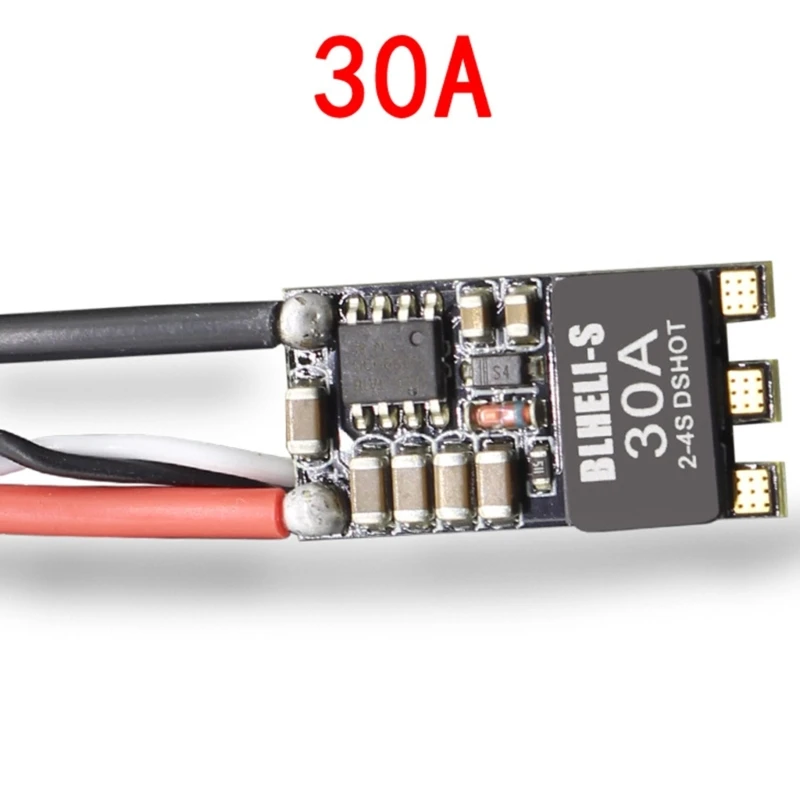 Brushless 20A/30A BLheli-S Spring Oneshot125 para drones corrida Quadcopter Controlador velocidade eletrônico sem