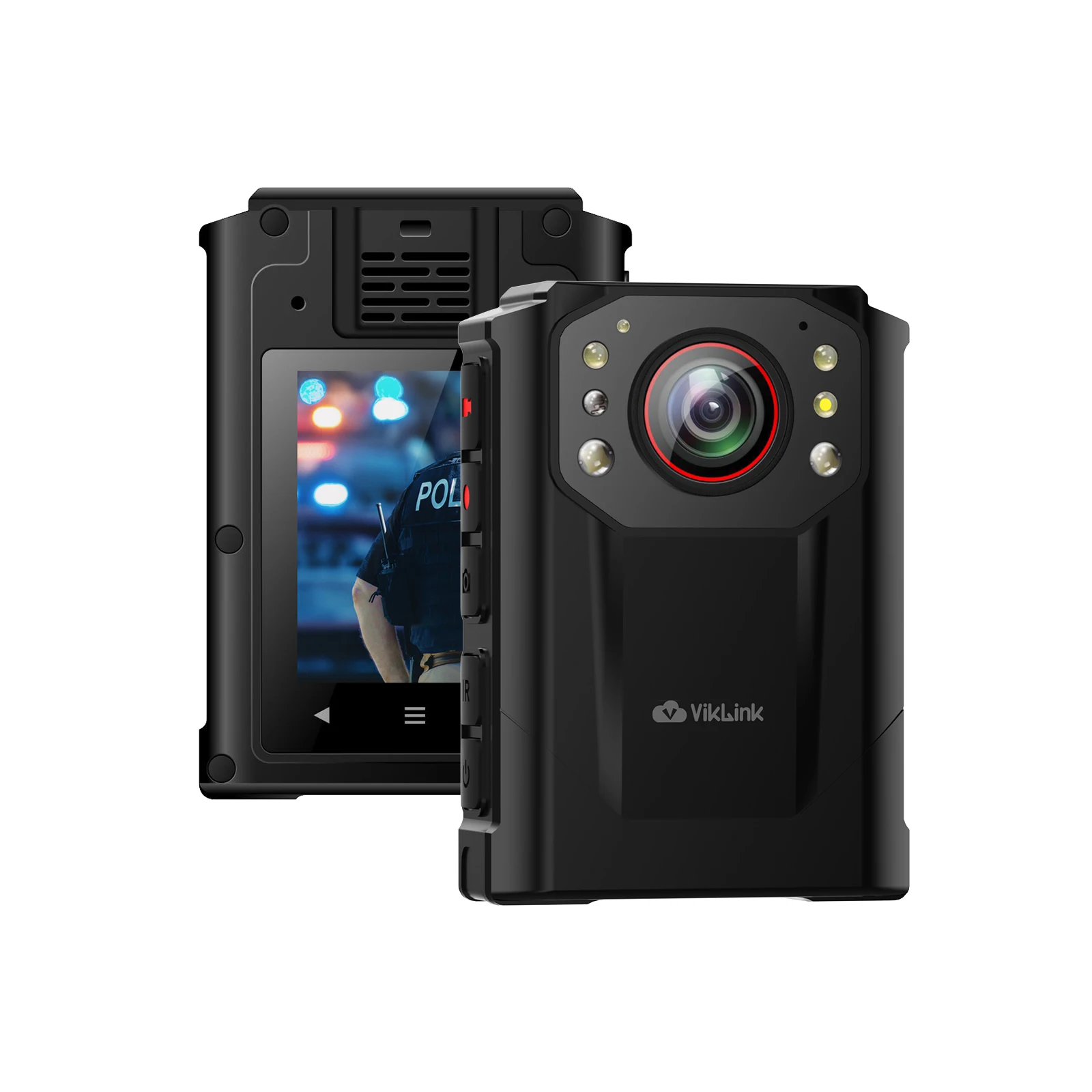 كاميرا Viklink HD الرياضية بالأشعة تحت الحمراء البعيدة للرؤية الليلية GPS كاميرا الحركة المقاومة للماء مسجل الوسائط MicroSD للأنشطة الخارجية