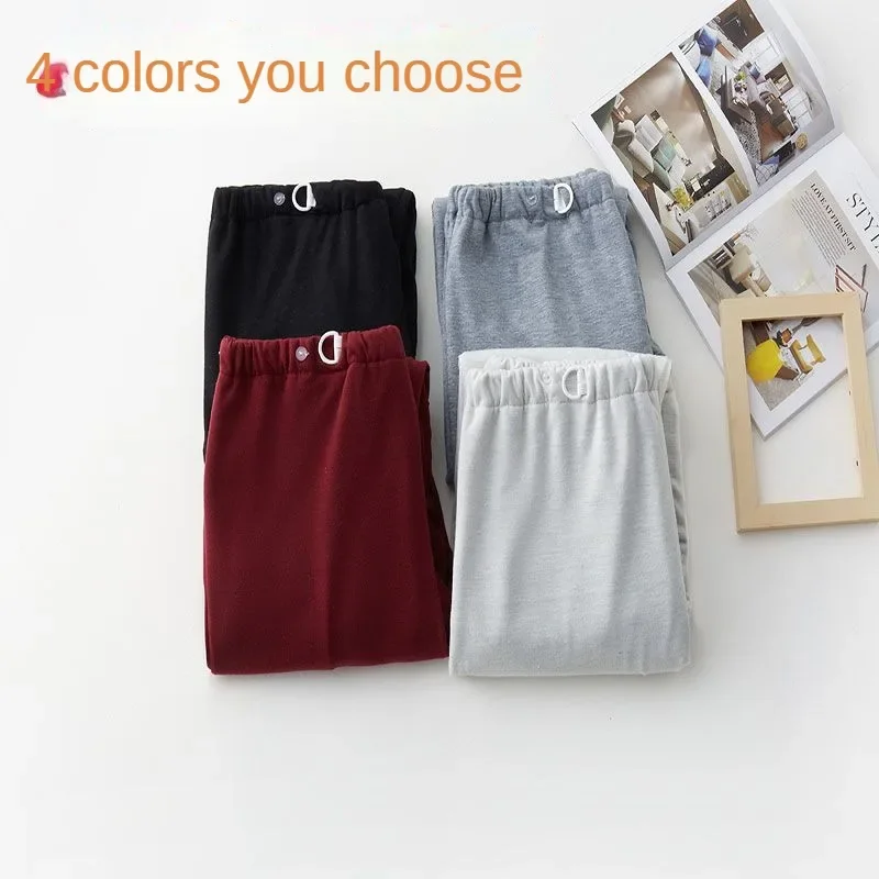 Adult Leak-Proof Washable Cotton Incontinence Pants for Bedridden Elderly Cloth Diaper