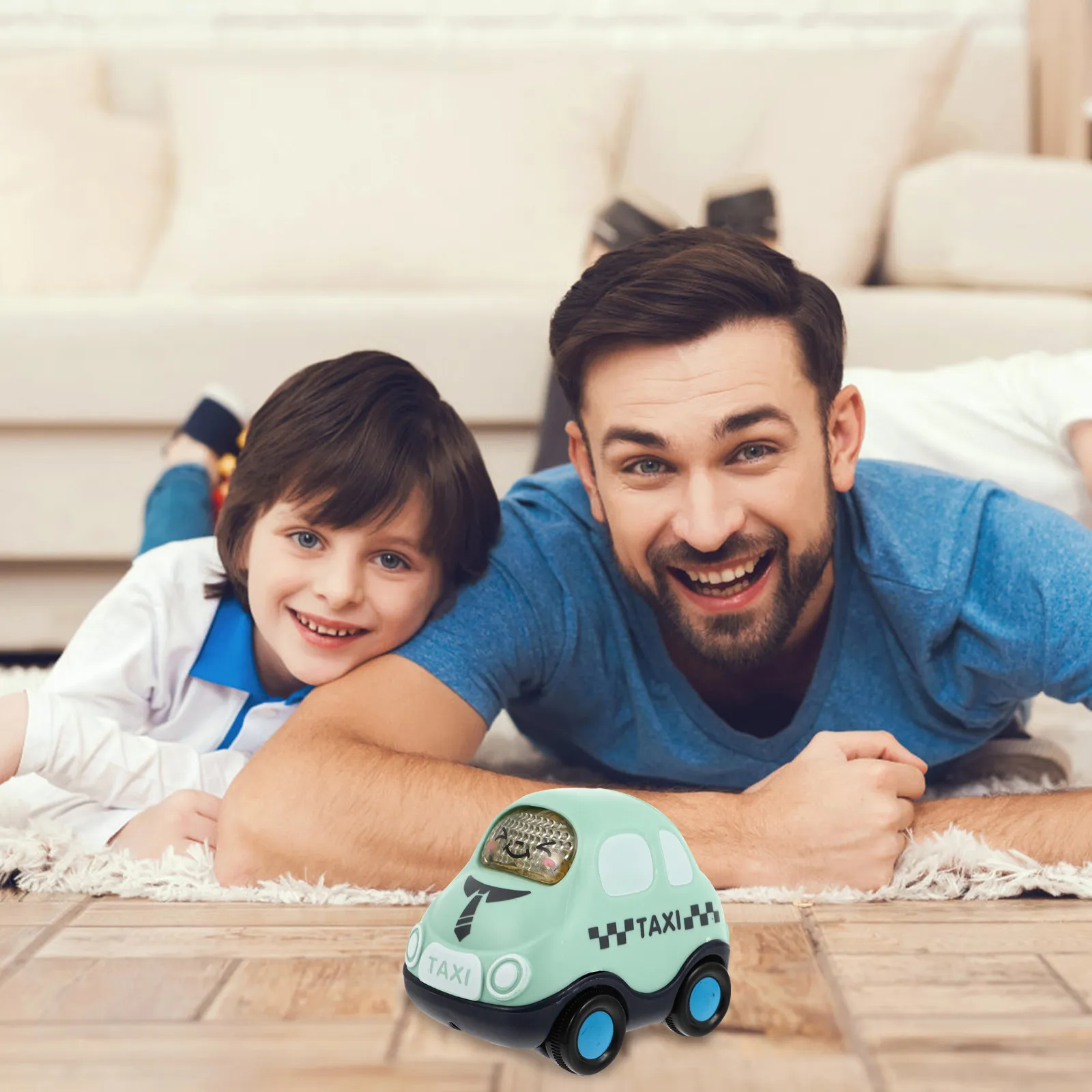 

4Pcs Small Car Pull-Back Plastic Inertia Cars Perfect Gift for Kids Exercise Hand-Eye Coordination Color Recognition Mini