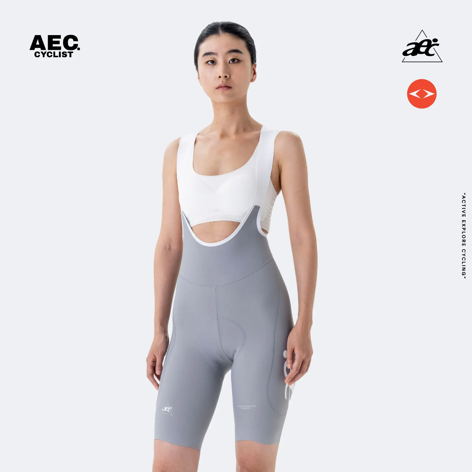 

AEC 2025 Women's Cycling Bib Shorts Comforable Ride Series 7Hours Padded Riding Bib MTB Cycling Tights Shorts Sportwear Clothing