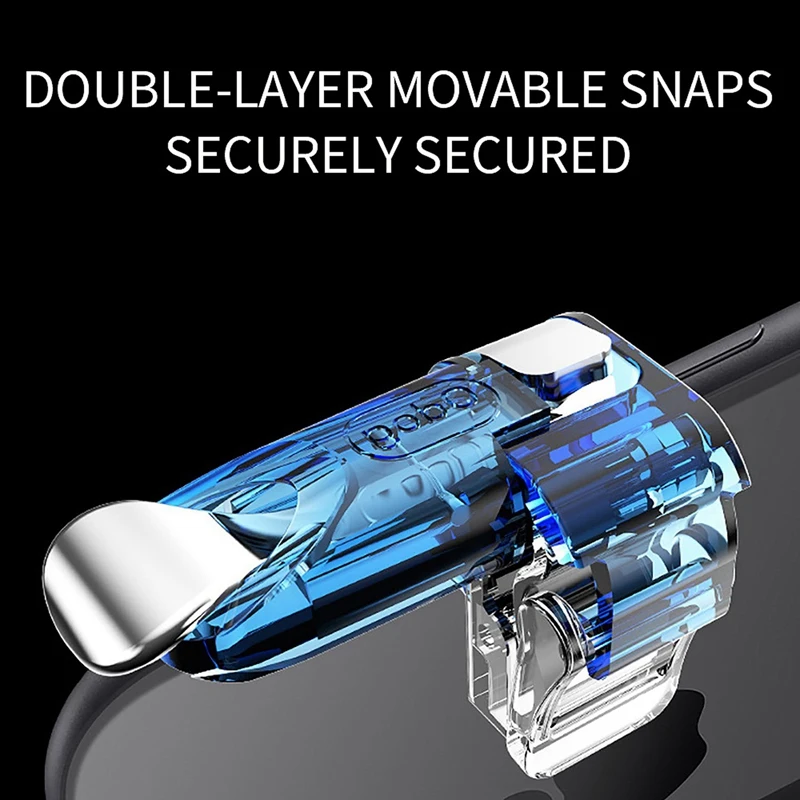 8X Mini Gaming Trigger For PUBG Gamepad Mobile Control L1 R1 Shooter Pubg Game Fire Buttons L1 R1 For Android Ios