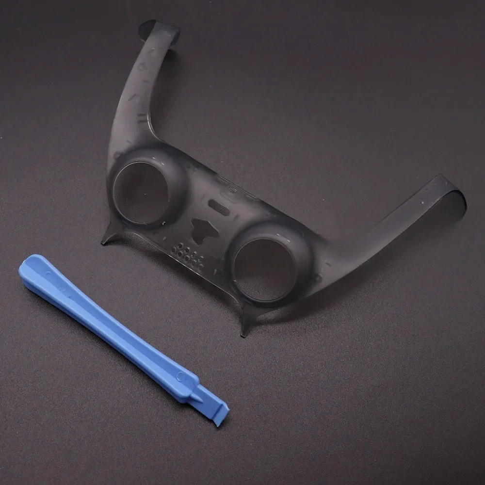 Per PS5 Gamepad Maniglia Shell Cover Camouflage/Trasparente Opaco Controller Joystick Maniglia Decorazione Striscia Con Leva