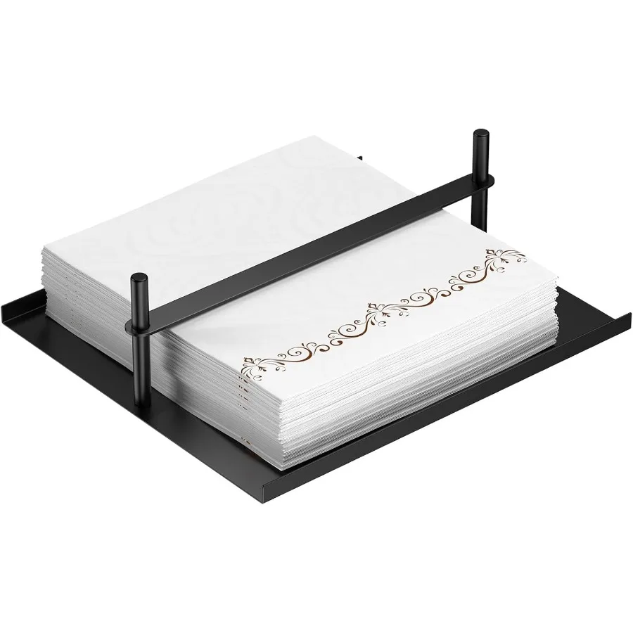 

pkin Holder for Table Kitchen Large Cocktail Holder for 7.5" pkin Dispenser Guest Towel Tray for Bathroom Flat Square Holder Di