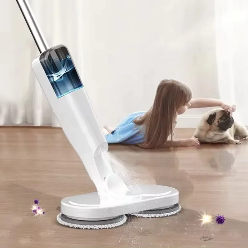 new rechargeable handheld water tank sprayer floor auto cleaning mops spin