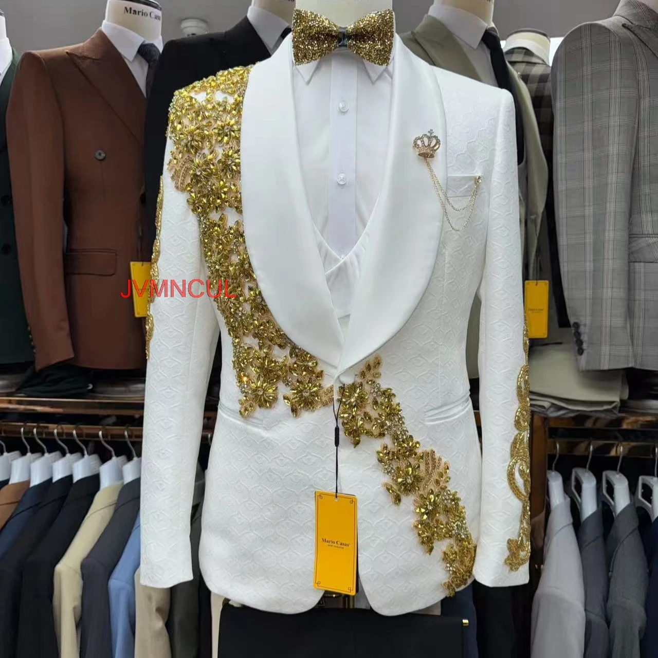 Men Formal Wear 2025 - Setelan Jas Pria Mewah Bordir 3