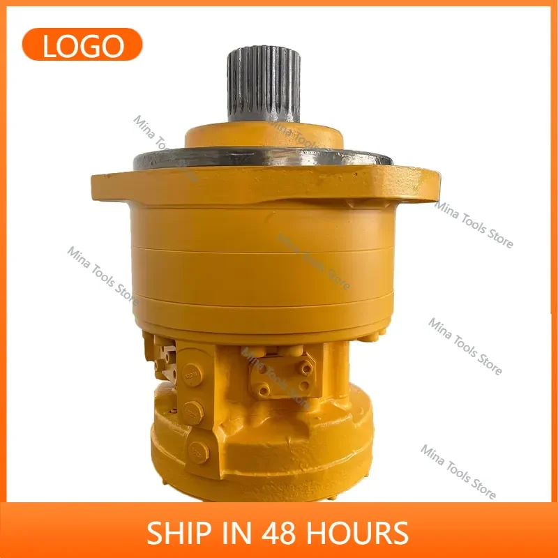 MS18 Double Speed Hydraulic Radial Piston Shaft Motor with Brake F19 Large Torque and Low Speed