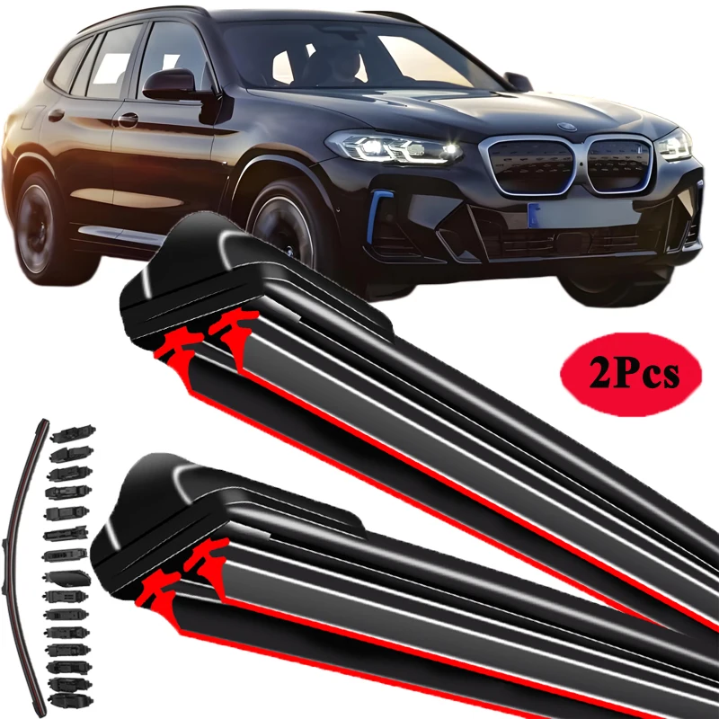 

For BMW IX3 G08 2020-2024 Car Windshield Wiper Blade Front Windscreen Brushes Washer Accessories Cleaning Replacement Parts