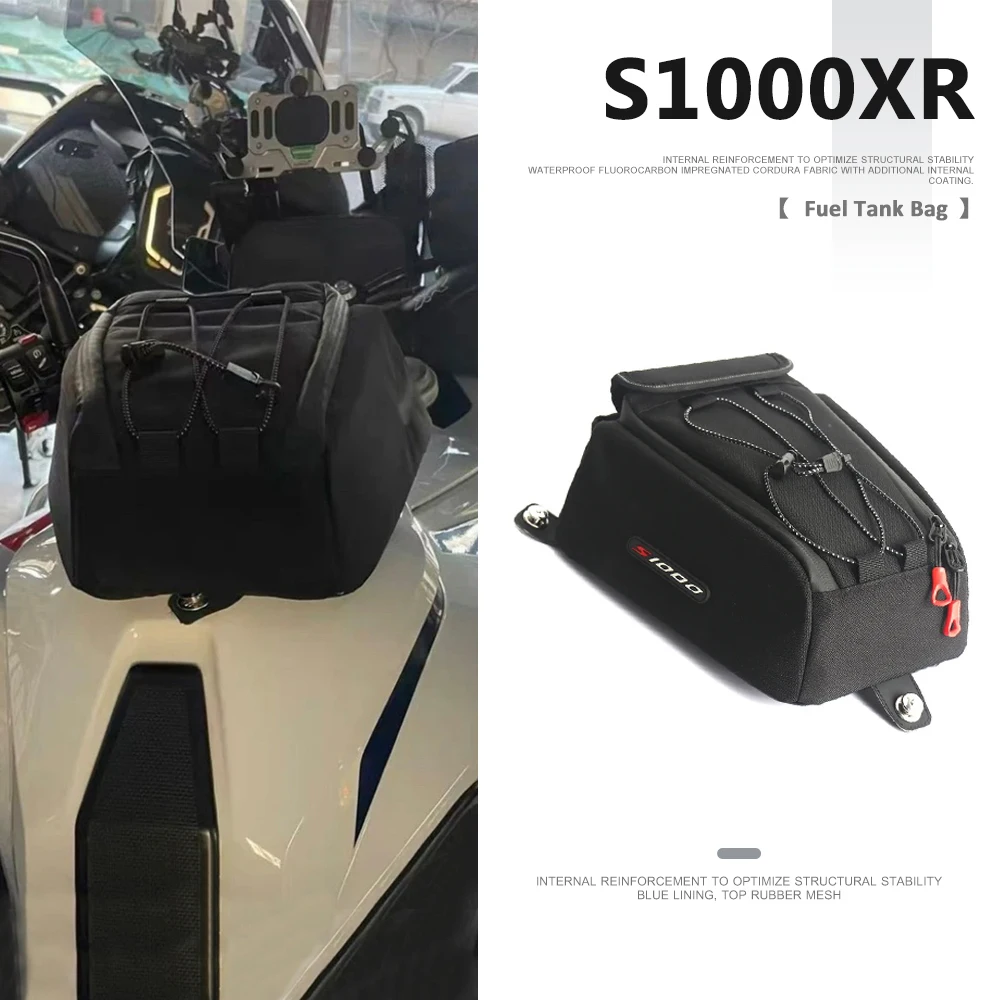 

4L Fuel Tank Bag Tank Bag Portable Card Phone Luggage Tool Bag Motorcycle For BMW S 1000 XR s1000xr S1000XR 2020-2025 2024 New