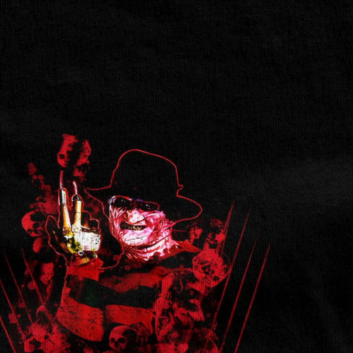 Men Elm Street Nightmare T-Shirts F-Freddy K-Kruger 100 Cotton Tees Short Sleeves T-Shirt O Neck Tshirt New Arrival