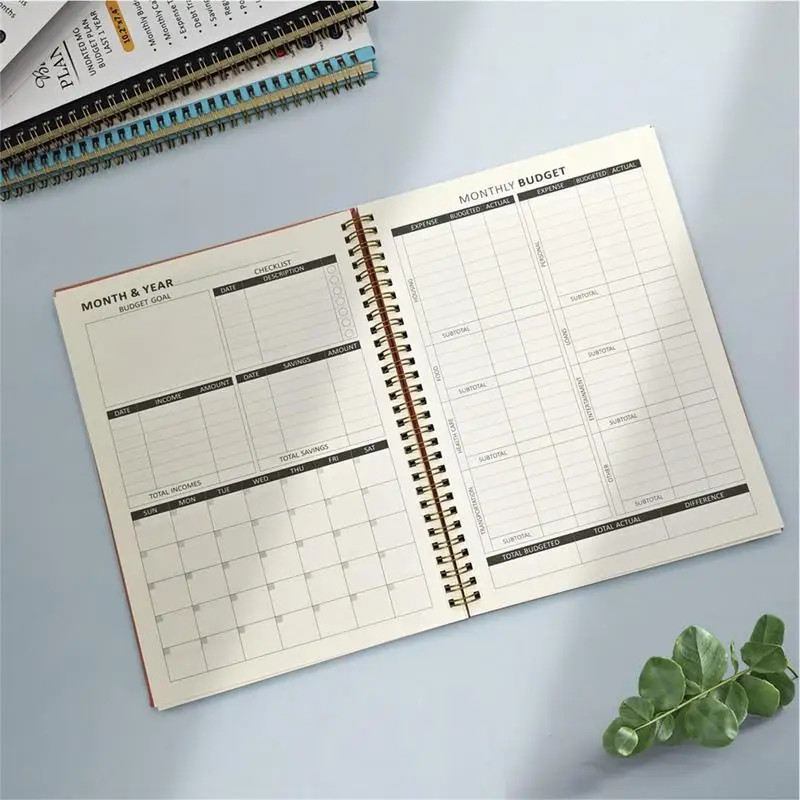 Budget Planner 2025 Effective User-Friendly Bill Organizer Bill Tracker Finance Planner With Double-Sided Pockets For Family