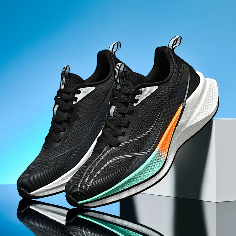 

Unisex Sports Shoes Carbon Plate Walking Running Sneakers Shock-Absorbing Marathon Racing Athletics Training for Men's&Women