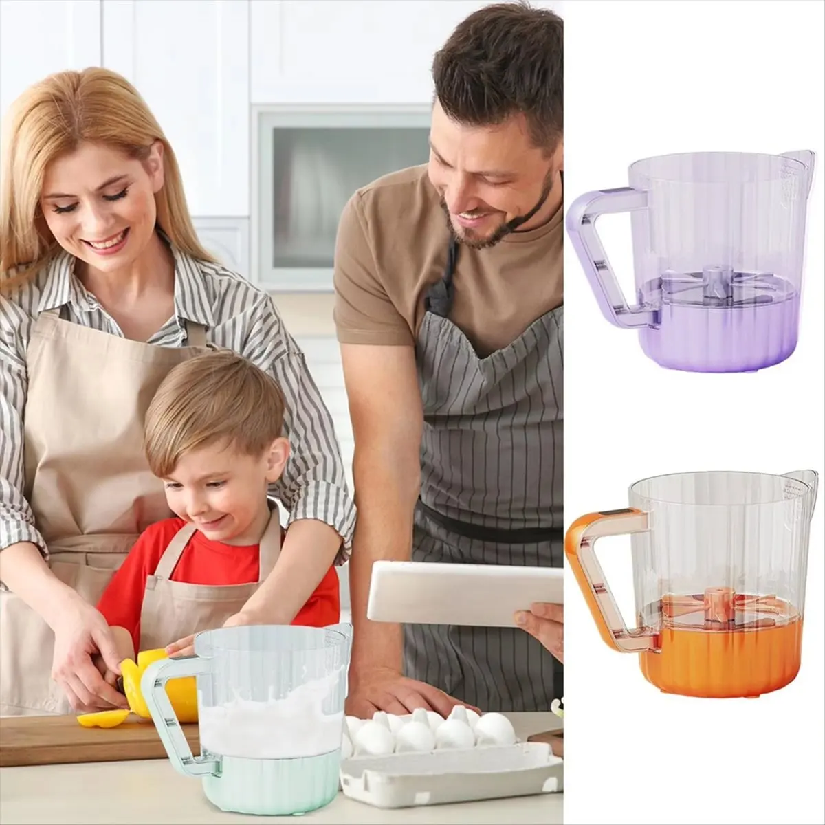 Electric Egg Beater Rice Washer Egg Mixer Mixing for Filtering Whipping Filtering Baking Tool for Hotel Restaurant Home C