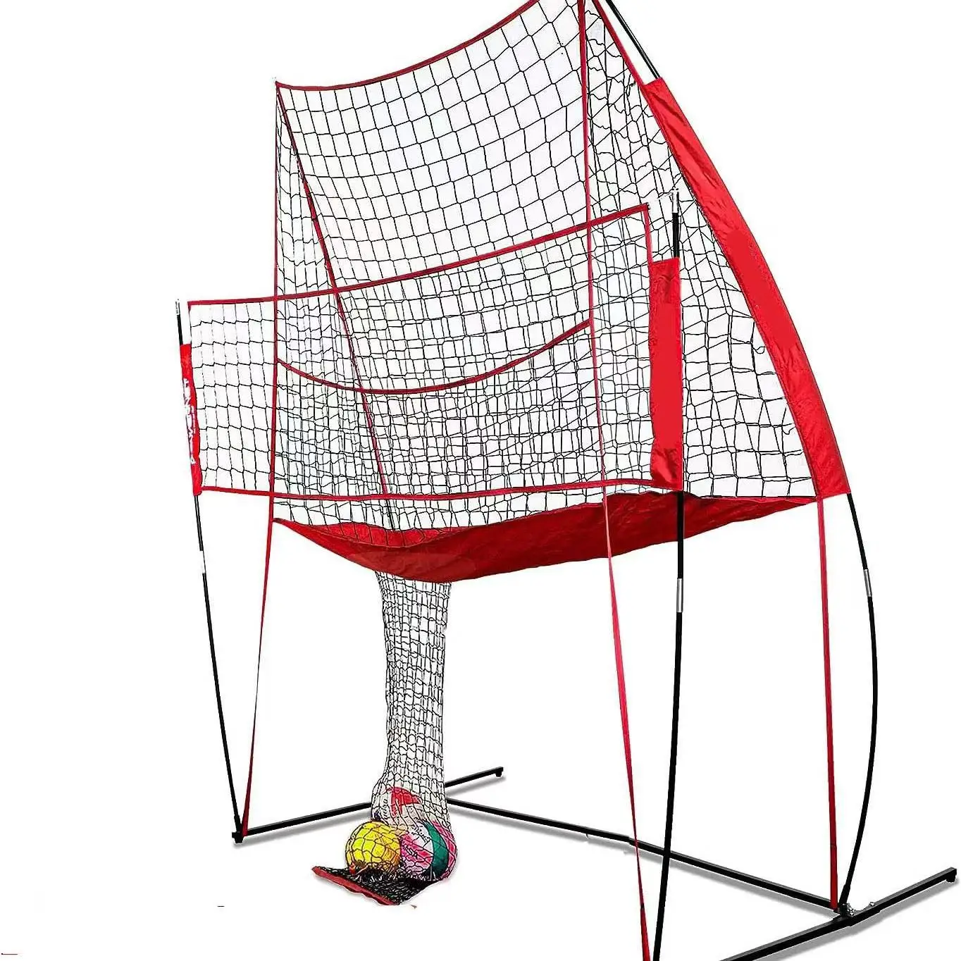 Prezzo di fabbrica Attrezzatura per l'allenamento di pallavolo Pratica stazione netta Telaio stile arco 11 * 8 FT