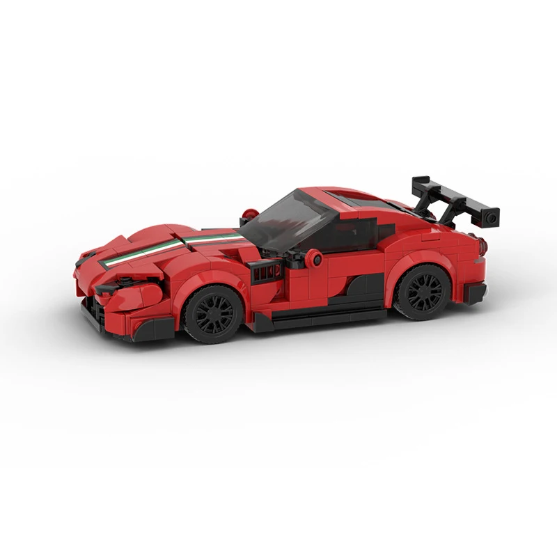 

Набор строительных блоков MOC 8 Grid Super Car: Модель серии Speed с двигателем V12