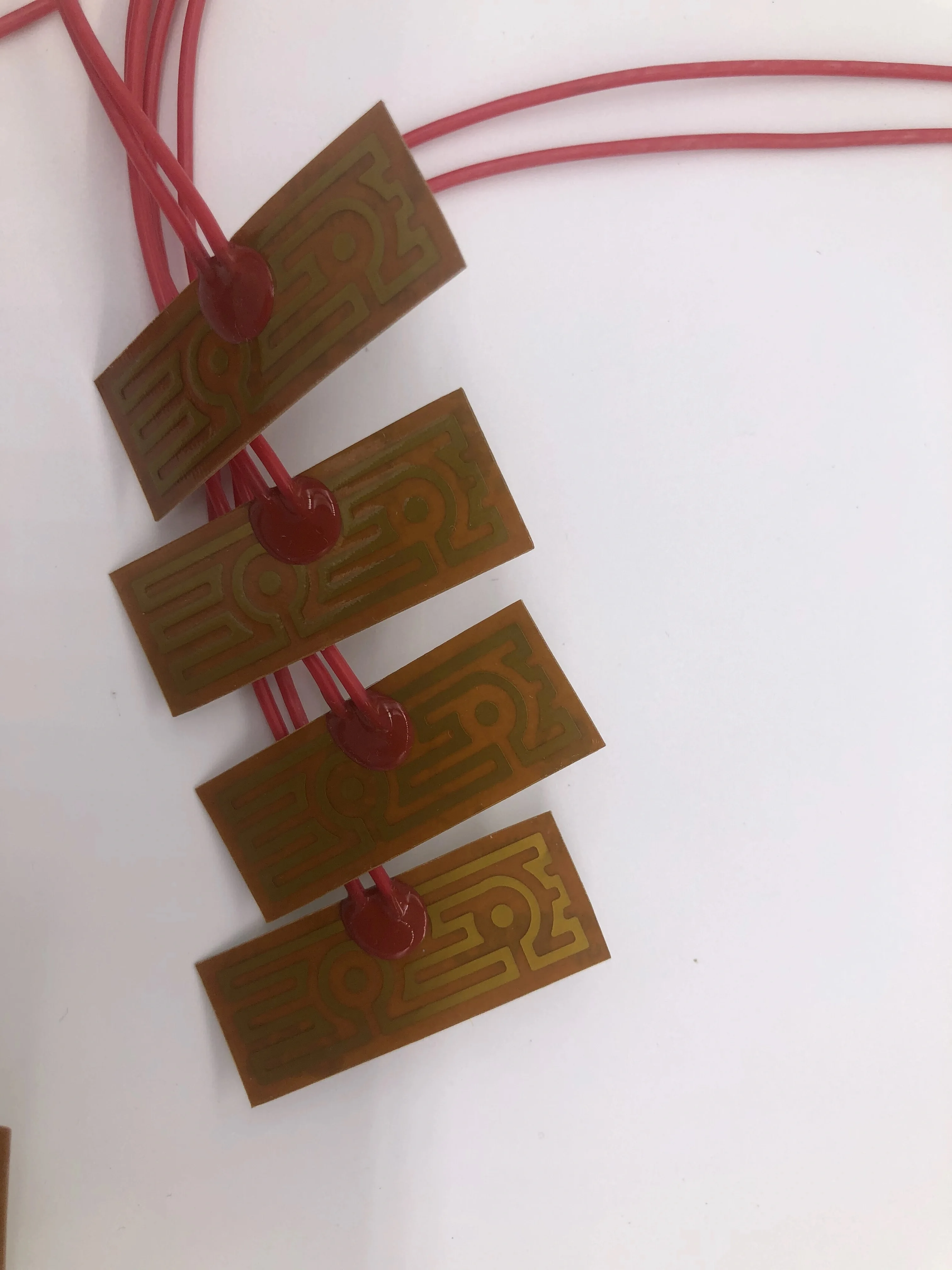 PI Heating Film Plate Polyimide Electric Heated Panel Pad Mat Electrotherma Flexible Foil Oil Heater 46x76mm 24V 10W