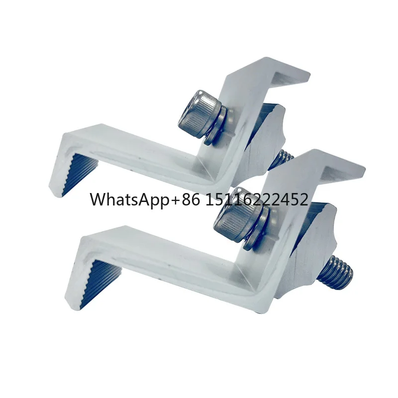 

Wholesale Solar Energy Products Solar Panel Mount End Clamp Rail Fixing Bracket Solar Mounting Rack