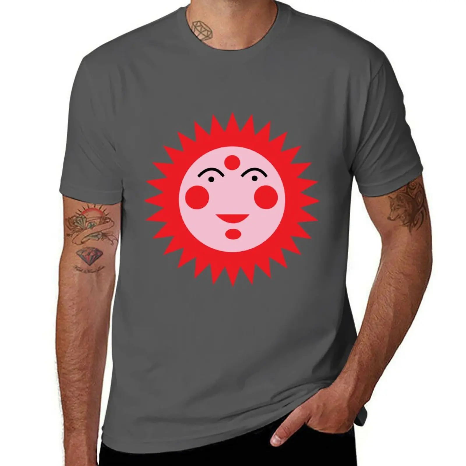 

RED SUN T-Shirt Plus Size Comfort Fit Tee