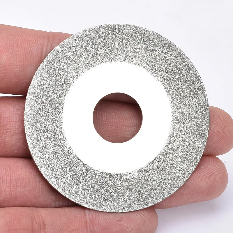 60mm Emery Saw Blade, PCB Fiberglass Board, Copper-clad Board, Epoxy Board, Carbon Fiber Cutting Blade, Emery Sand Small Slice