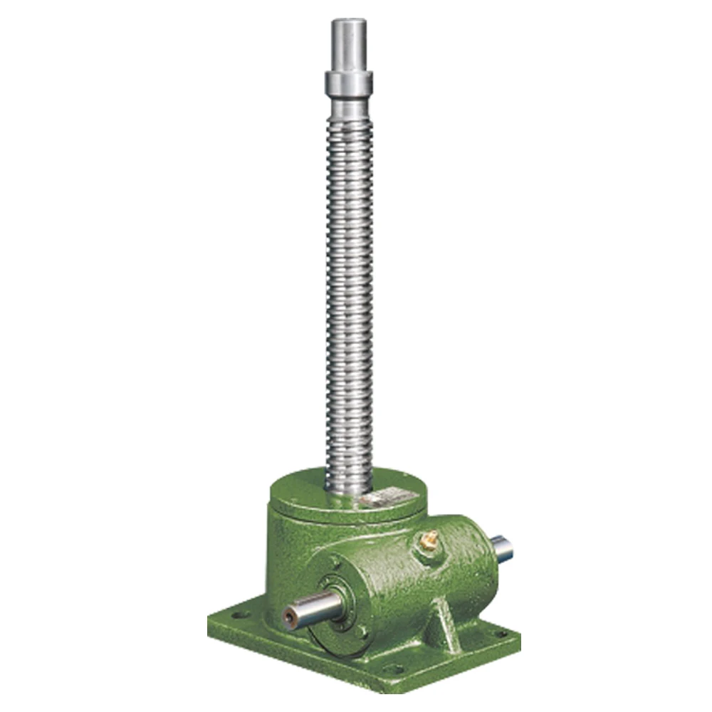 Spiral Gear Box Screw Jack Lift with Running Screw 12 Material Worm Gear Mini 5 T Screw Jack Lift