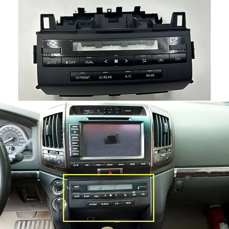 Suitable for Land Cruiser LC200 Air Conditioning Panel Controller Switch Adjustment Button Panel 2008-2015