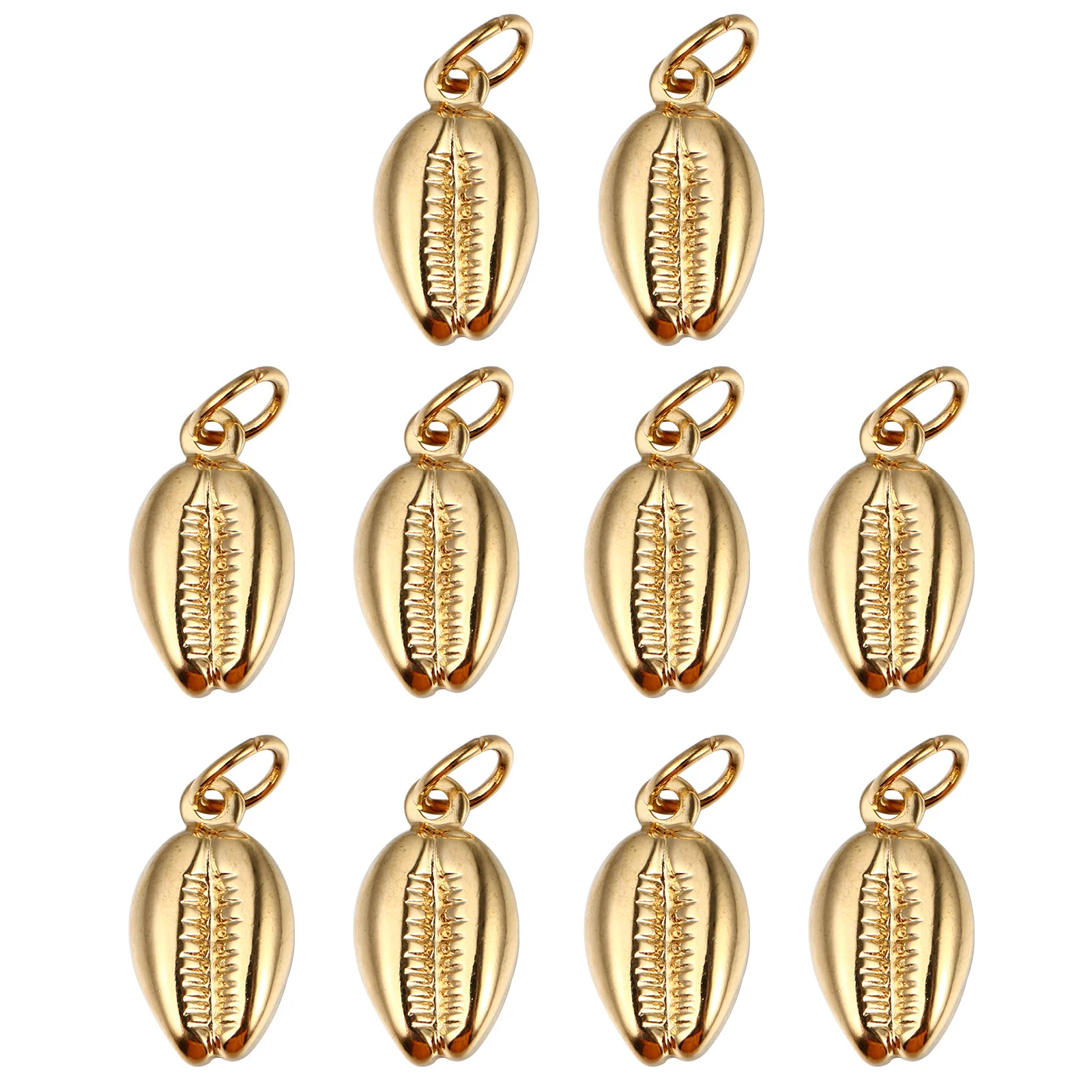 10Pcs Stainless Steel Necklace Pendant Elegant Style Exquisite Design Perfect for Birthday Cocktail Anniversary Daily Wearing