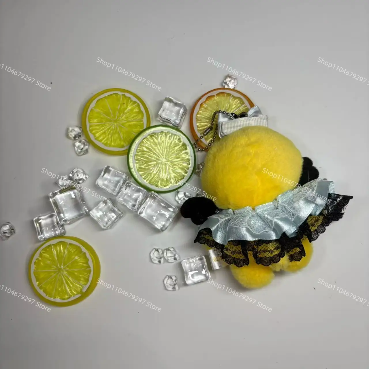 SKZOO Stray Kids Schlüsselanhänger Blau Schwarz Polka Dot Rock Plüschpuppe Niedliche Haarspange Kinder Erwachsene Spielzeug Fans Geschenk Anhänger Zubehör