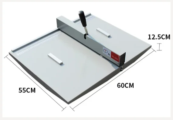 460mm Manual Paper Creasing Machine For Paper Photo Cardboard 400g Paper
