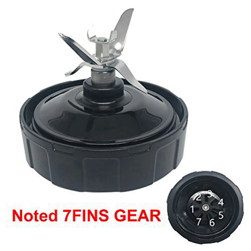 3X 7 Fins Blender Blade Part Juicer Case Mixer Assembly Replacement For Nutri Ninja Pro Auto-IQ Juicer Knife Holder