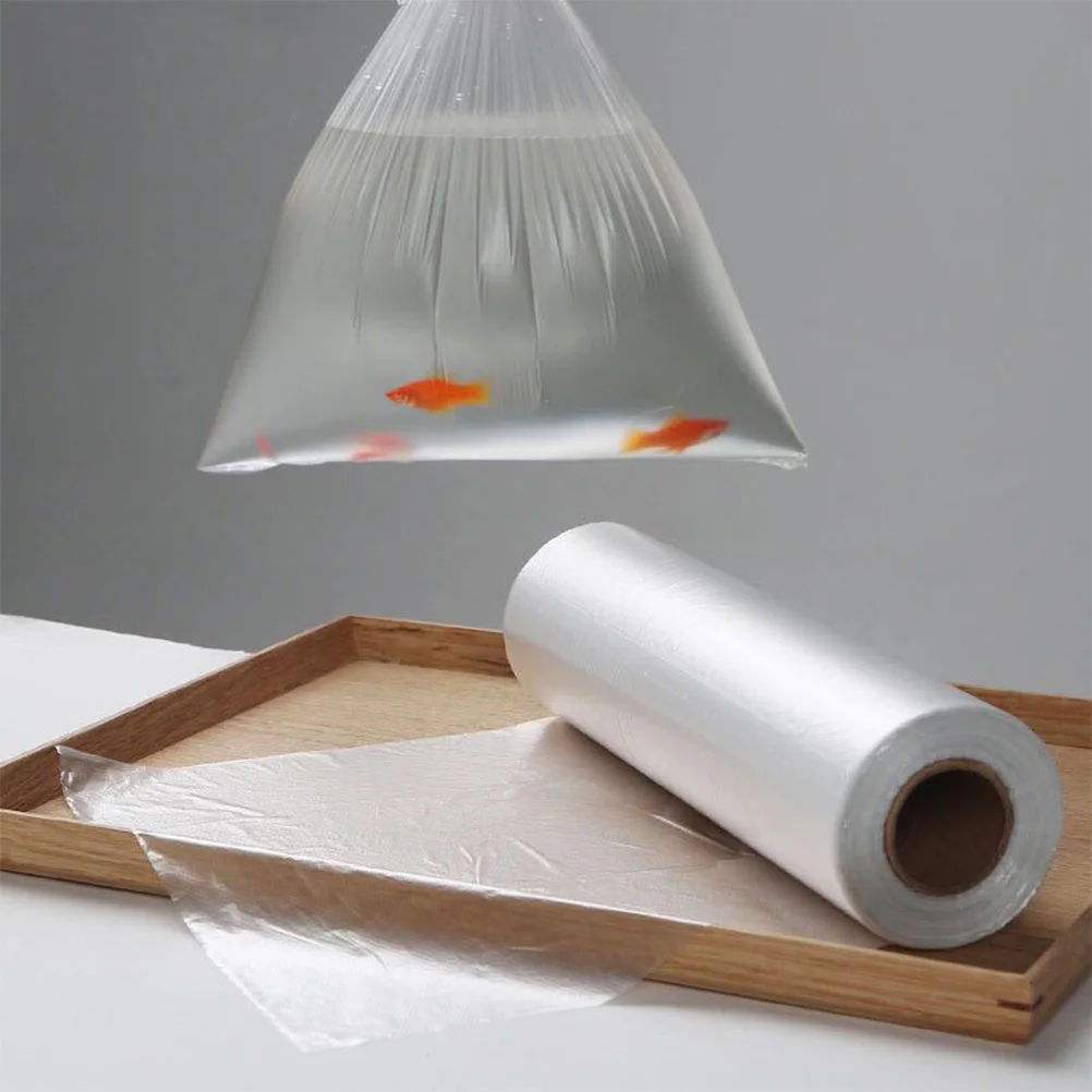 

200pcs Food Grade Pe Freshness Bags Thicker Vegetable Storage Bags For Refrigerator Tear- Easy Sealing