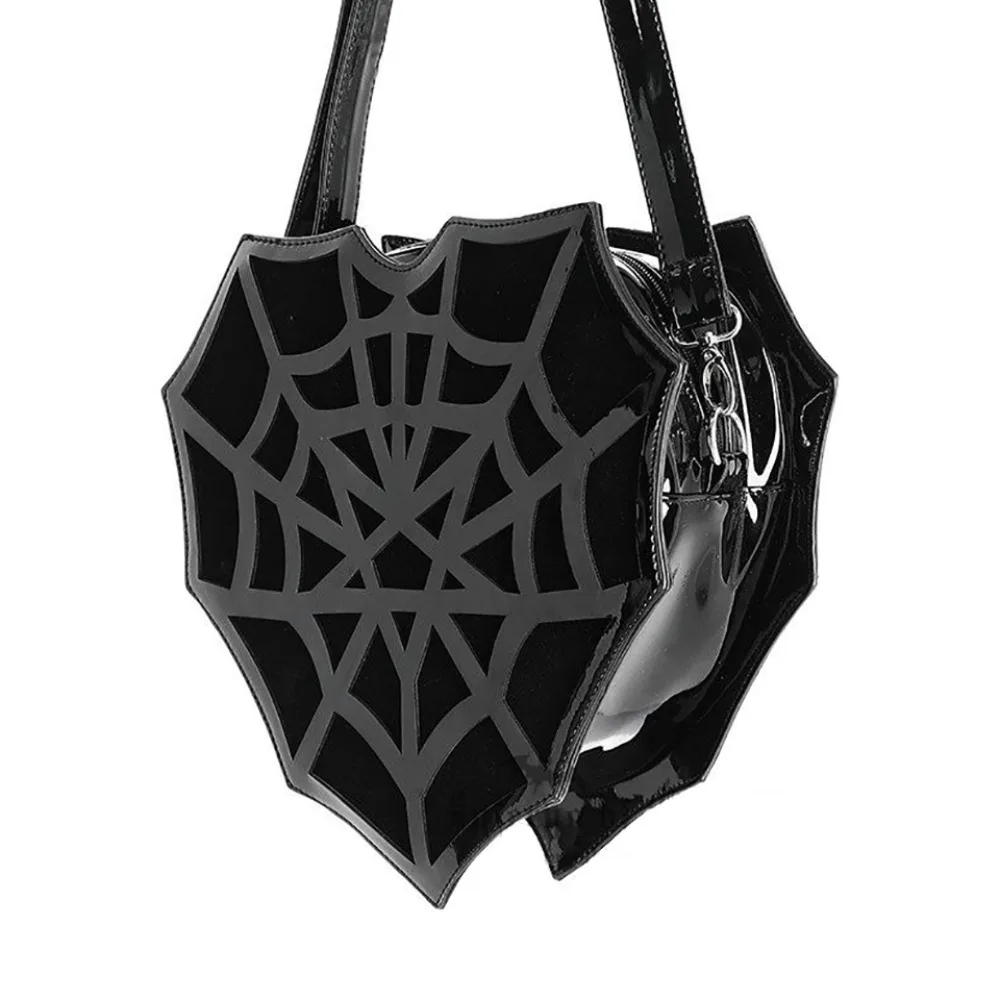 

Personality Funny Dark Style Spider Web Shaped Women's Shoulder Bags Exquisite Popularity Creative Women's Diagonal Cross Bags