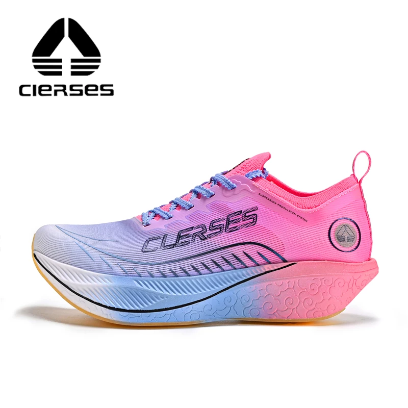 CIERSES JINDOUYUN 1.0 Professional Running Shoes for Men 2024 Full Palm Carbon Fiber  Marathon Shock Absorption Sneakers 2421-5