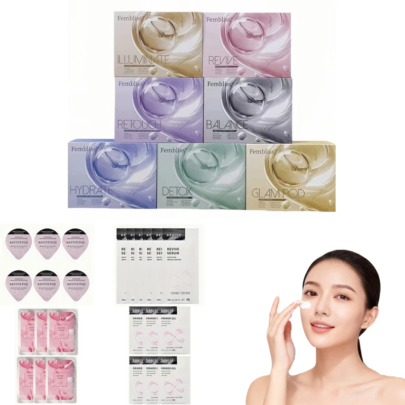 

Комплект CO2 Pods Капсула с гелями для сыворотки CO2 для CO2 Oxygen Bubble Aqua Facial Spa Beauty Machine Bubble Gel Pod Уход за кожей