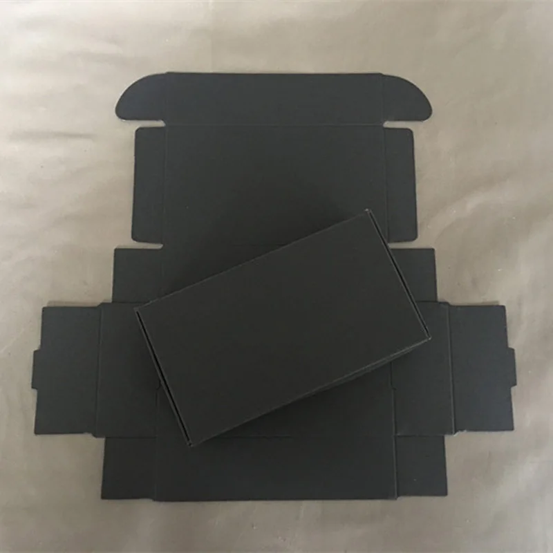 100pcs/lot-11*6*2.2cm Brown Carton Kraft Box, Gift Packing Boxes, Soap Packaging, Storage Item