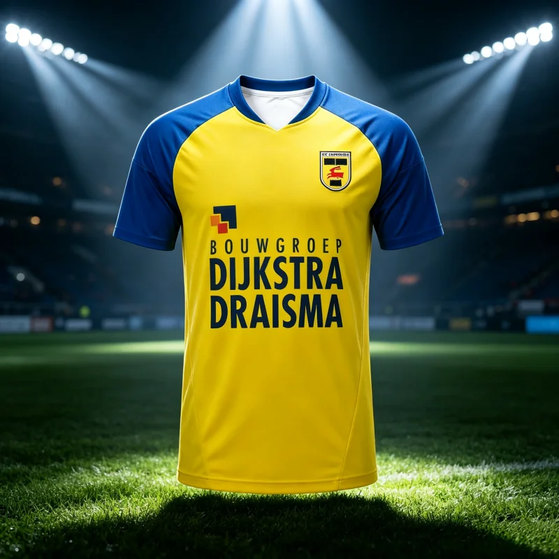 2026 SC Cambuur Club Football Dutch Sports Jersey Summer T-shirt Breathable Quick Drying Causal Streetwear Tops Family Kids Tees