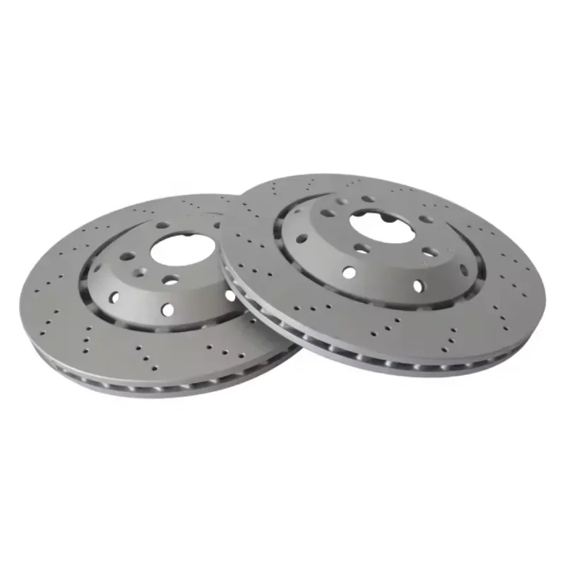 For Audi RS4 B7 Rear Left and Right Brake Discs 8E0615602D 8E0615601AB 324 Mm Pair