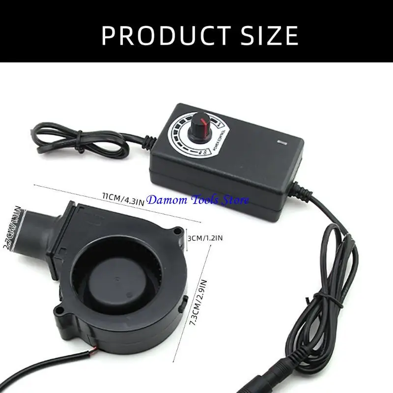 Blower aire portátil 57be 12V BBQ BLOWER BARBEQUELE PARA VENTO AIR BARBACA