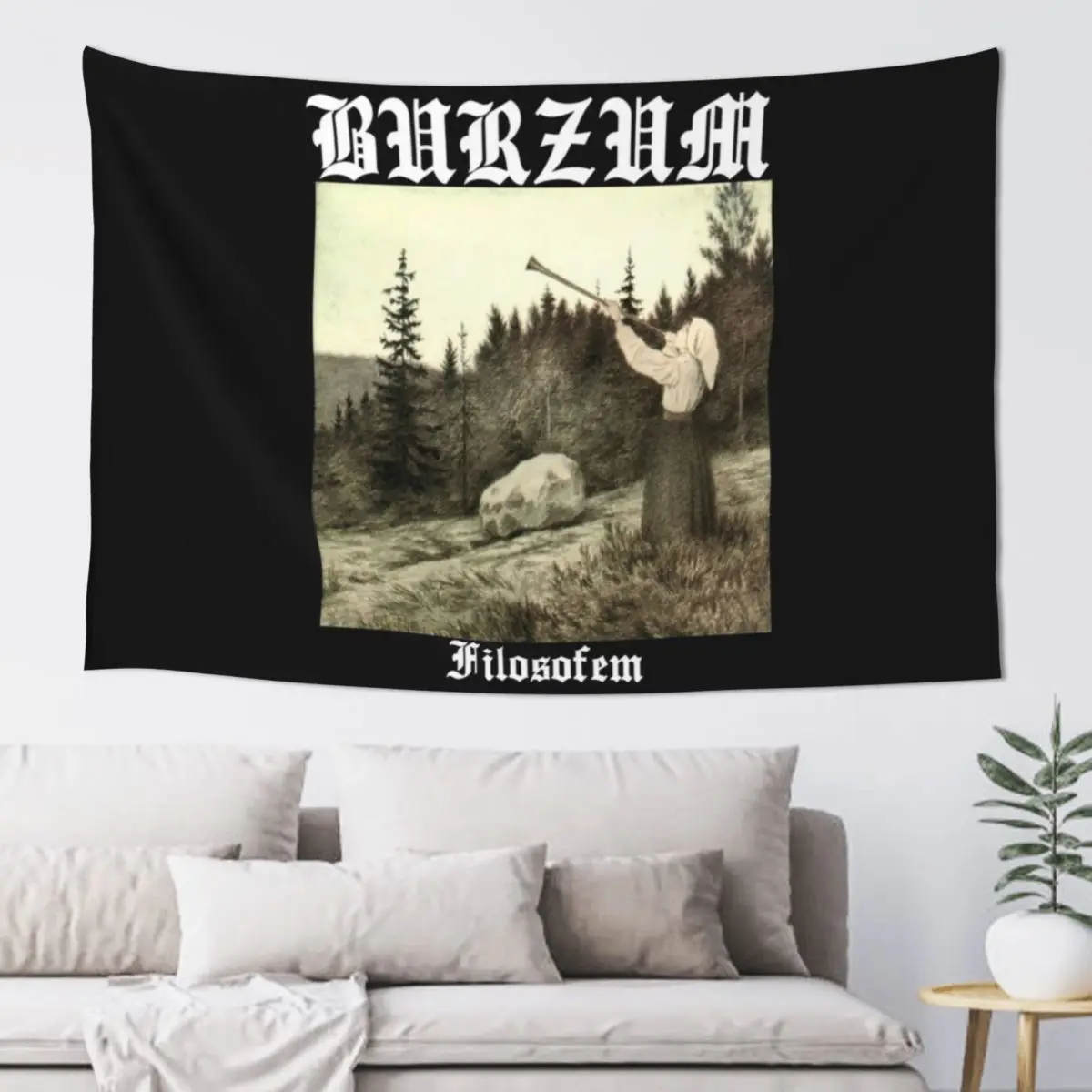 

Búrzúm Filosofem Tapestry Bed Room Decoration Decor For Bedroom Decoration Aesthetic Tapestry
