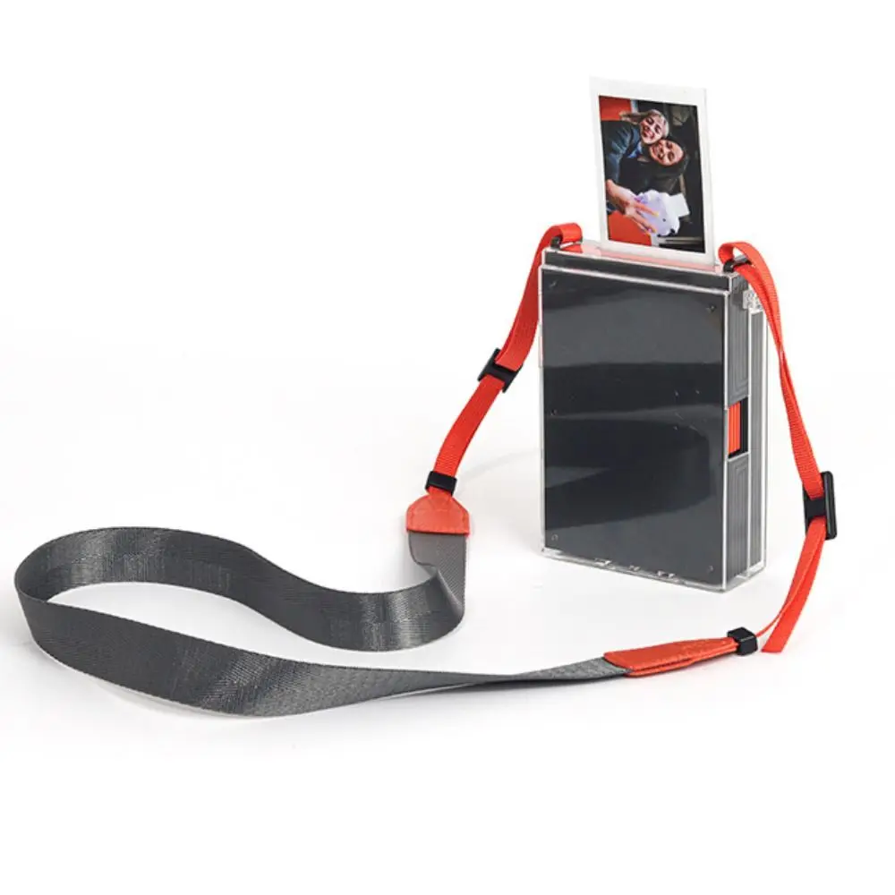 Full Protection Photo Printer Case Anti-Scratch Anti-Drop Protective Cover with Lanyard for FUJIFILM instax mini Link+