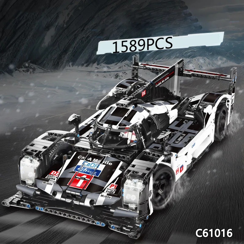 

Технический гоночный автомобиль LeMans, радио, 2,4 ГГц, строительный блок с дистанционным управлением, масштаб 1:10, Германия, гибридный Evo, радиоуправляемый автомобиль, коллекция игрушек