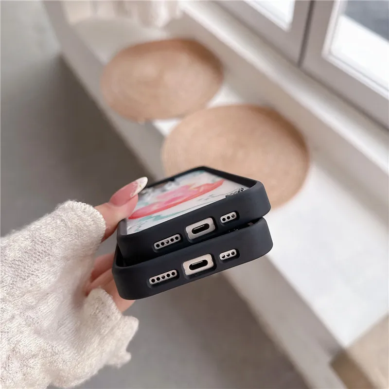 حافظة لهاتف آيفون 16 15 14 13 12 Pro Max Plus Danielle Guizio WF Girl غطاء زهرة الرقص Funda