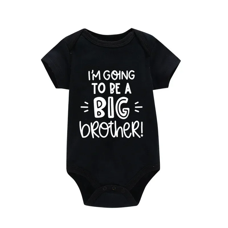 I'm Going to Be a Big Brother Pregnancy Announcement Romper Clothes Infant Newborn Boys Girls Jumpsuit Baby Shower Gifts