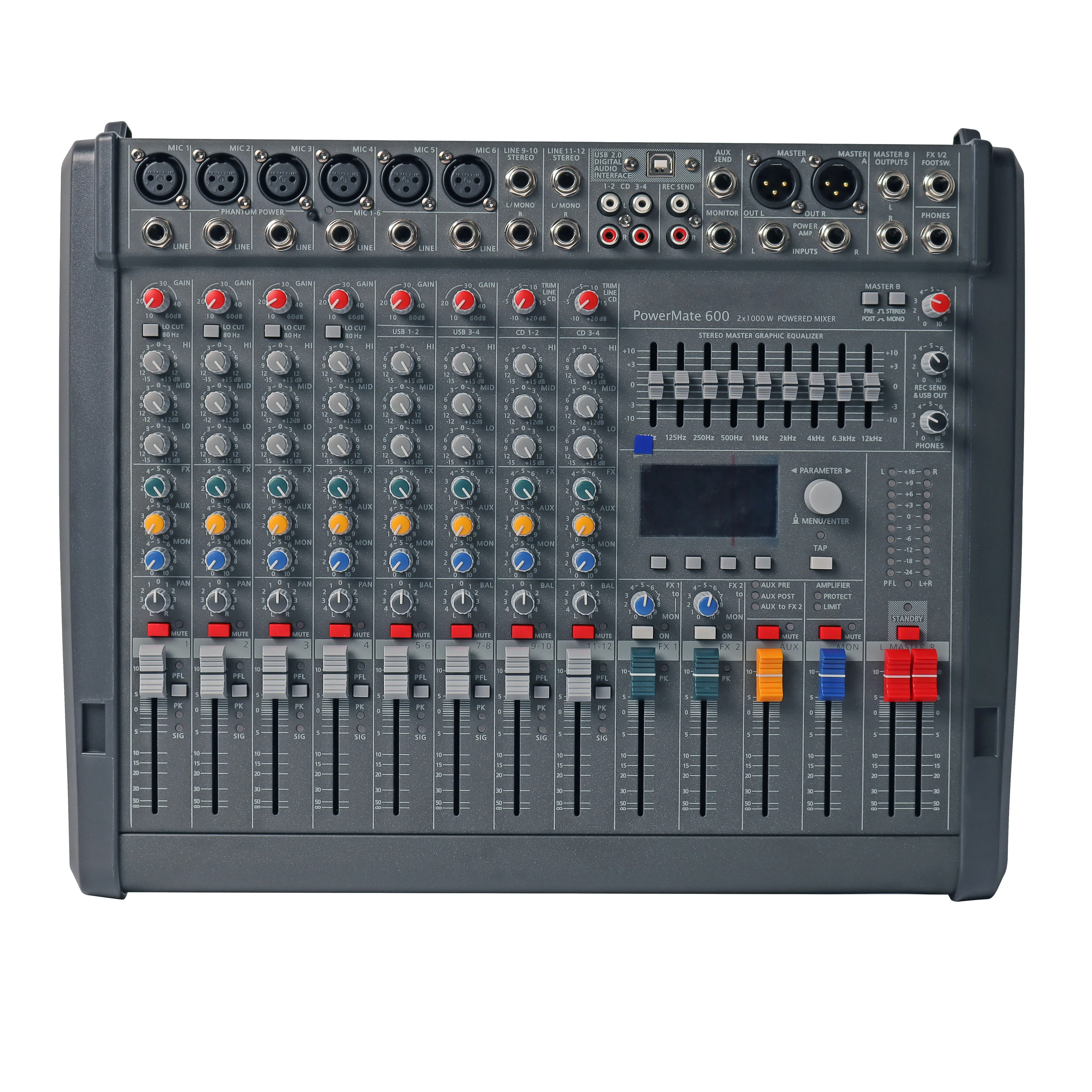 HIGH QUALITY AND DURABLE SALES FOR New Discounted PM600-3 DJ Mixer Controller Audio Sound console music mixer dj sound system